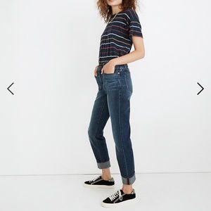 Madewell The Tall Slim Boyjean in Ellers Wash Size 26